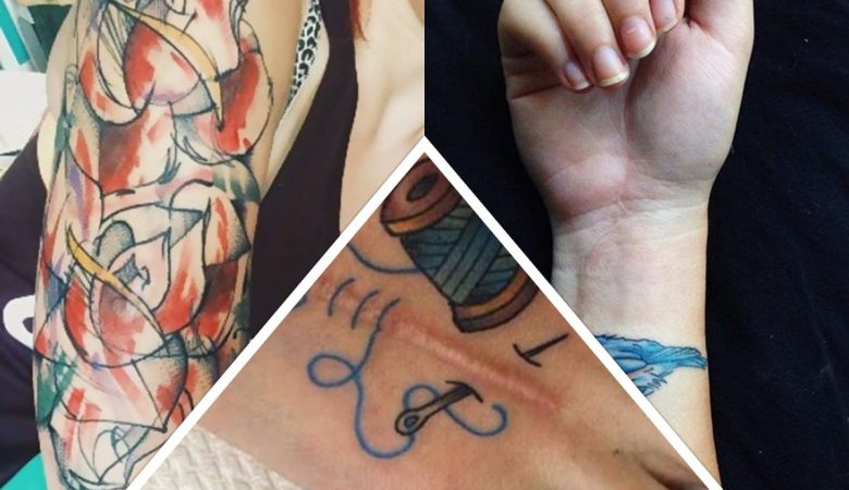 Ideia criativas de tatuagem para embelezar qualquer cicatriz