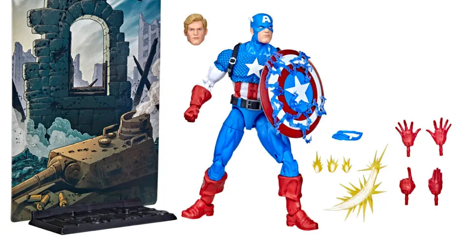 Marvel Legends comemora 20 anos com o Capitão América da velha escola e o Homem de Ferro 16