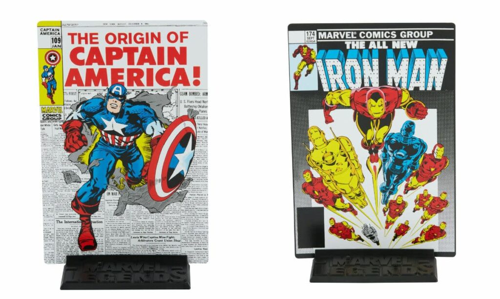 Marvel Legends comemora 20 anos com o Capitão América da velha escola e o Homem de Ferro 18